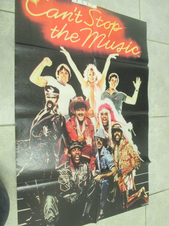 CAN`T STOP THE MUSIC - vanha suosikki juliste
