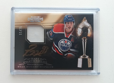 13-14 Panini Contenders Ryan Nugent-Hopkins Patch Auto /25