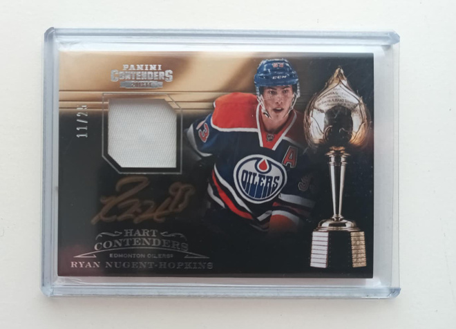 13-14 Panini Contenders Ryan Nugent-Hopkins Patch Auto /25