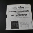 Eric Kristy – J'Aurai Voulu Faire Journaliste 7 " Single - pikkukuva 2