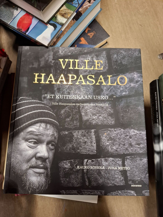 Ville Haapasalo kirjat x 3