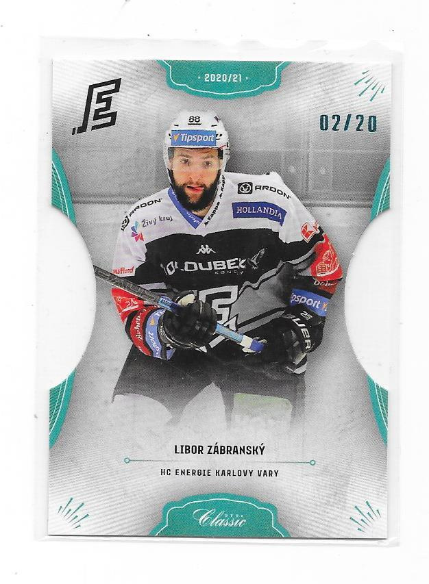 20-21 Tipsport Diecuts Ltd /20 #277 Libor Zabransky Ässät