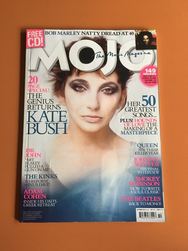 Mojo Magazine #251 / 2014 (Kate Bush kannessa)