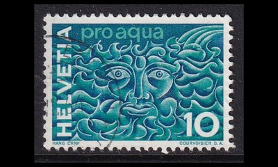Sveitsi 792 o Vesien suojelu (1964)