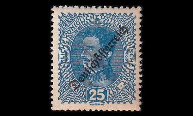 Itävalta 235 ** Deutsch-Österreich 25 H (1918)