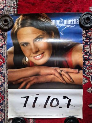 Anne Mattila Keikkajuliste 5 . 70×50cm