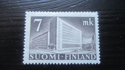 Yleismerkki Postitalo 7mk 1942 **