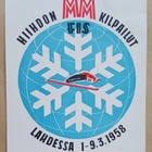 Lahti, Hiihdon MM-kisat 1958, erikoisleimat ja -merkki 1958 - pikkukuva 1
