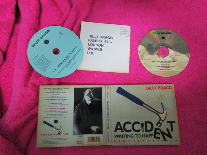 BILLY BRAGG - accident waiting to happen : GODCD 67