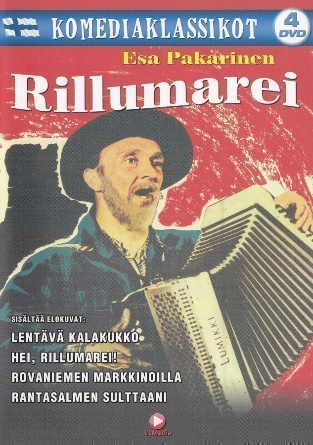 Esa Pakarinen -kokoelma (4DVD) 4 elokuvaa (UUSI)