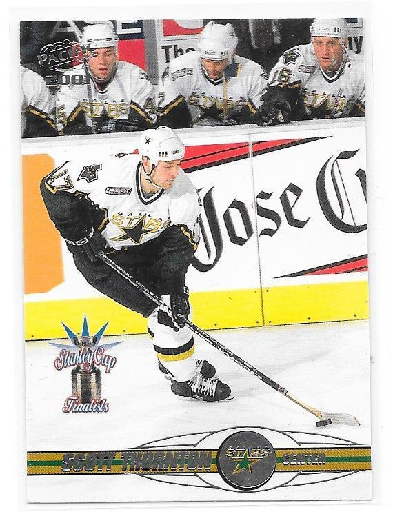 2000-01 Pacific #142 Scott Thornton Dallas Stars gooni