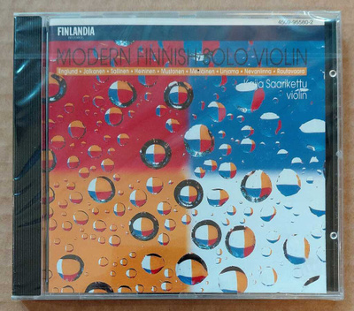KAIJA SAARIKETTU: Modern Finnish Solo Violin – UUSI! CD 1994