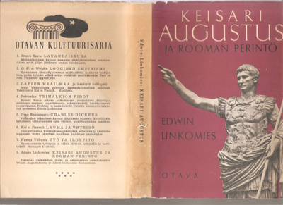 Linkomies, Edwin: Keisari Augustus ja Rooman perintö,1946,K3