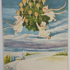 Enkelit joulukuusen kanssa taivaalla, p. 1960 - pikkukuva 1