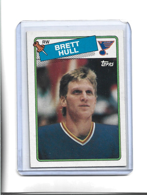 BRETT HULL- ROOKIE - 1998 TOPPS # 66