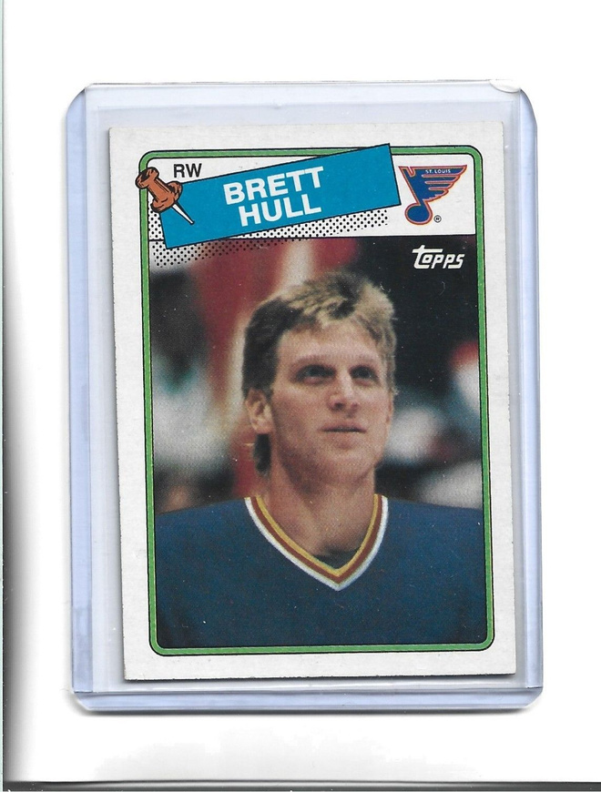 BRETT HULL- ROOKIE - 1998 TOPPS # 66