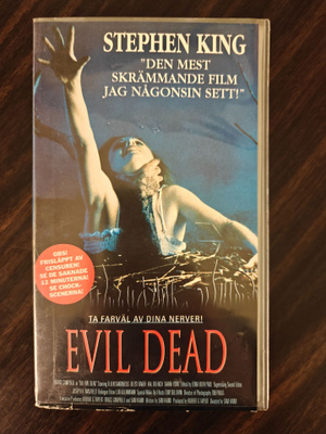 Myytävänä ruotsinkielinen Evil Dead