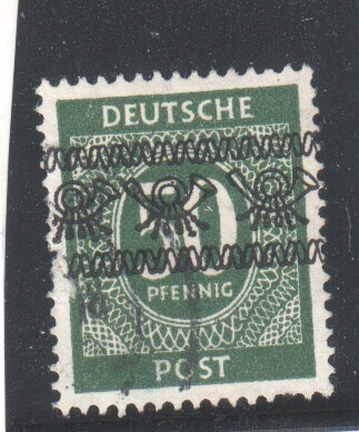 Saksa br-Am zone 1948 Mi 66 I leimattuna Mi 20€