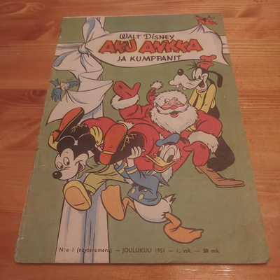 AKU ANKKA NÄYTENUMERO 1951 ORGINAALI