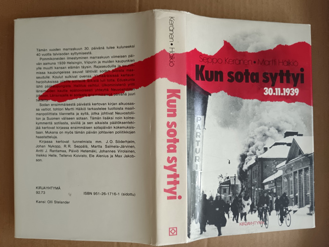 Seppo ym. (toim.) Keränen : Kun sota syttyi 30.11.1939