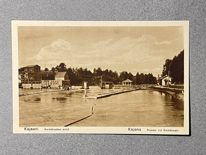 Kajaani Ämmäkosken sulut 1940 -lukua