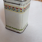 Pieni vanha purkki, vintage metallipurkki, kork. 9,5 cm - pikkukuva 5