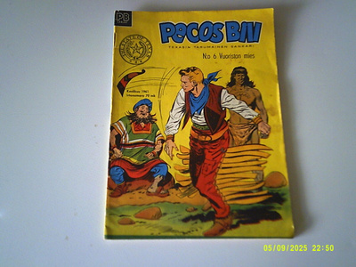 Pecos Bill 6/1961: Vuoriston mies