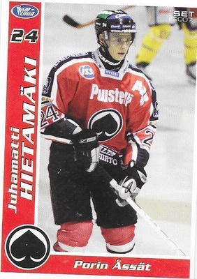 2006-07 Ässät TeamSet #9 Juhamatti Hietamäki