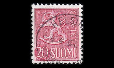 432 o Leijona 20 mk Helsinki 4.4.61 (1954)