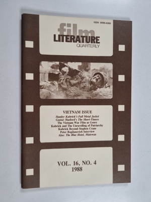 Literature/Film Quarterly - Vol 16, No. 4, 1988