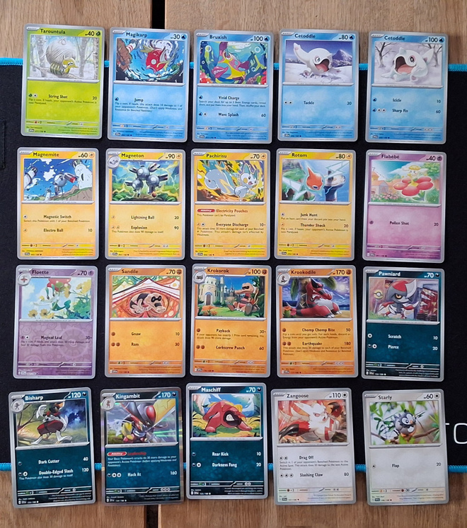 Pokemon kortit 20kpl (#108 Scarlet & Violet base set)