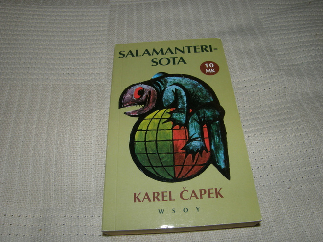 Karel Capek Salamanterisota   -pok