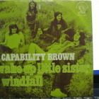 CAPABILITY BROWN - WAKE UP LITTLE SISTER / WIND.. EX-/EX- 7" - pikkukuva 2