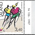 Ål 1997 Salibandy 3,40 mk välilöpari numero ** LaPe 127 - pikkukuva 1