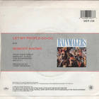RAINMAKERS: Let My People Go-Go * Nobody Knows  * UK 1986 - pikkukuva 2