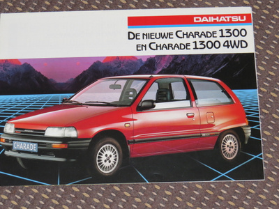 1989 Daihatsu Charade 1300 / 4WD esite - KUIN UUSI