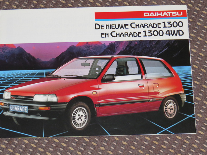 1989 Daihatsu Charade 1300 / 4WD esite - KUIN UUSI