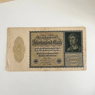 Saksa - 10000 mark 1922