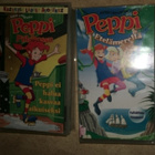 VHS videokasetit Peppi Pitkätossu 2 kpl:Etelämerellä,ei kasv - pikkukuva 1