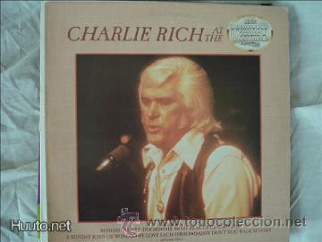 CHARLIE RICH at the country store LP -1985- uk painos