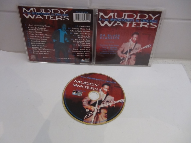 MUDDY  WATERS , FROM MISSISSIPPI TO CHICAGO,24 BLUES CLASSIC