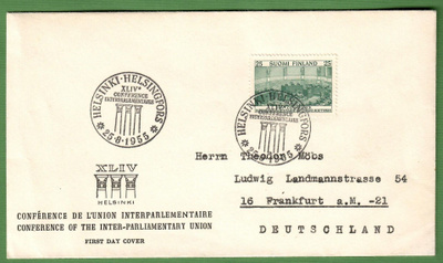 FDC-25.8.1955 Parlamenttikonferenssi (100)