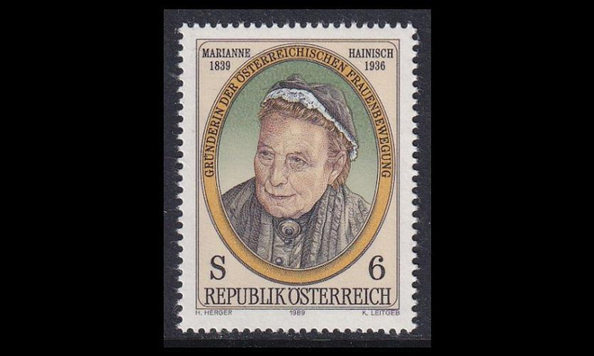 Itävalta 1946 ** Naisliike Marianne Hainisch (1989)