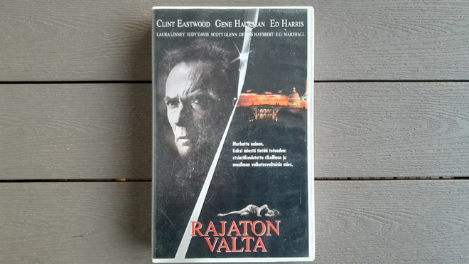 VHS: Rajaton Valta (Clint Eastwood, Gene Hackman, Ed Harris)