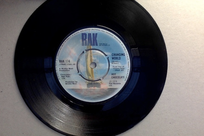 HOT CHOCOLATE :: CHANGING WORLD :: VINYYLI  7"    UK-1974 !!
