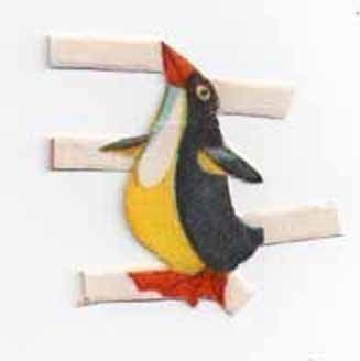 ILLERT / Hauska pingviini kuono pystyssä. 1930-l.