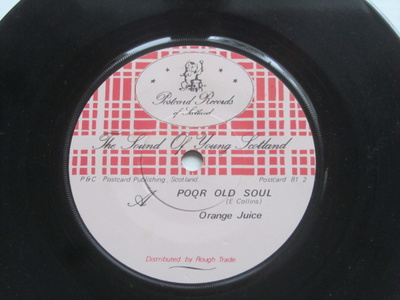 Orange Juice: Poor Old Soul 7" single 1981