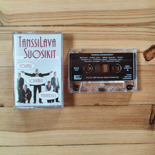 Tanssilavasuosikit (Yölintu, Souvarit, Finlanders) c-kasetti