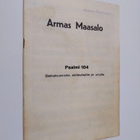 Armas Maasalo : Psalmi 104 : sekakuorolle, esilaulajille ... - pikkukuva 1