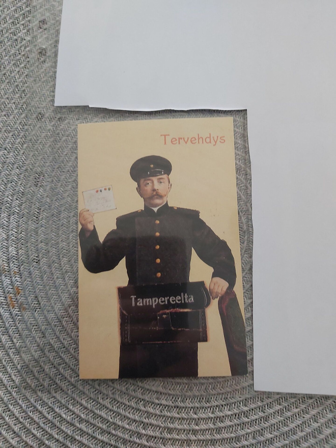 Tervehdys Tampereelta kortti n:o 14 up